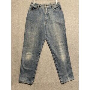 Ivy Brown Jeans Women's 10 Vintage Light Blue High Rise‎ Academia Tapered USA